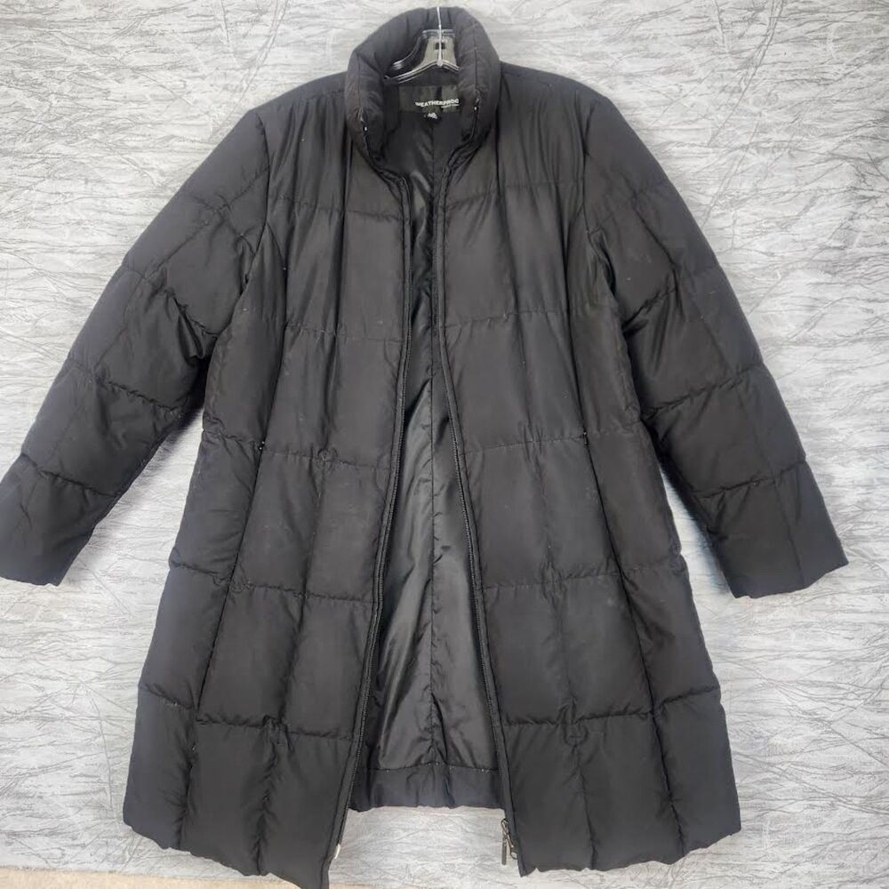 Weatherproof Women's Full Length Black Puffer Coat Size Large